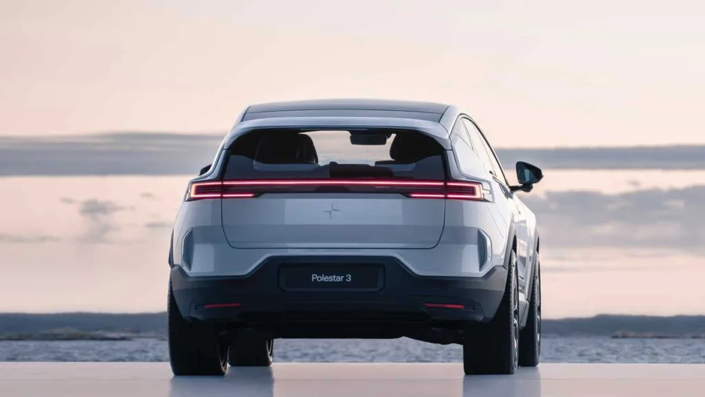 The electric SUV Polestar 3